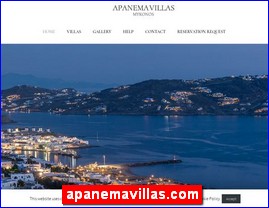 Hotels in Greece, apanemavillas.com