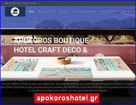 Hotels in Greece, apokoroshotel.gr