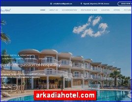 Hotels in Greece, arkadiahotel.com