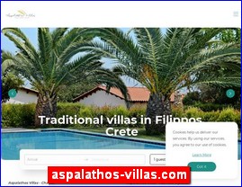 Hotels in Greece, aspalathos-villas.com