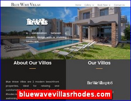 Hotels in Greece, bluewavevillasrhodes.com