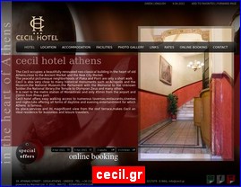 Hotels in Greece, cecil.gr