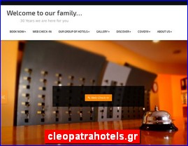 Hotels in Greece, cleopatrahotels.gr