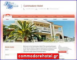 Hotels in Greece, commodorehotel.gr