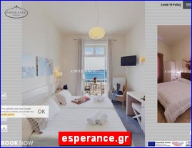 Hotels in Greece, esperance.gr