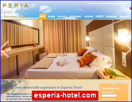 Hotels in Greece, esperia-hotel.com