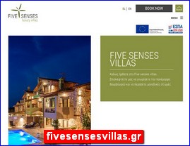 Hotels in Greece, fivesensesvillas.gr