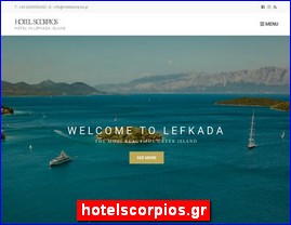 Hotels in Greece, hotelscorpios.gr