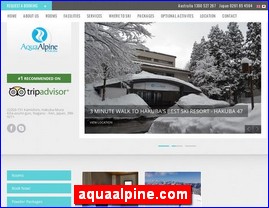 Hotels in Hakuba, Japan, aquaalpine.com