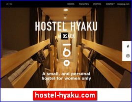 Hotels in Osaka, Japan, hostel-hyaku.com