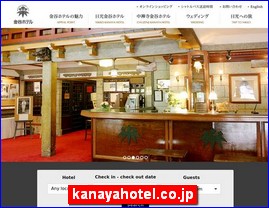 Hotels in Japan, kanayahotel.co.jp