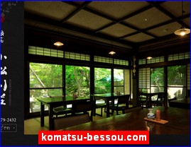 Hotels in Japan, komatsu-bessou.com