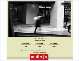 Hotels in Japan, midin.jp