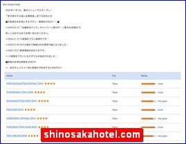 Hotels in Osaka, Japan, shinosakahotel.com